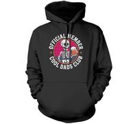 Cool Dads Club Official Member Beer Drinking - Mens Hoodie - Father's Day Best Dad Ever Funny Gift Birthday Christmas From Kids Child L black