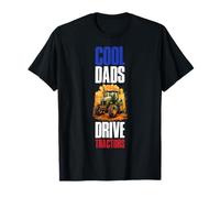 Cool Dads Drive Tractors T-Shirt