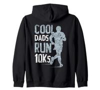 Cool Dads Run 10Ks Running Race Runner 10K Zip Hoodie