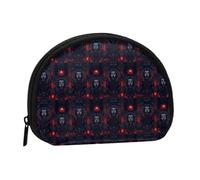 Cool Dark Red Lion Print Coin Purse - Mini Coin Purses for Women, Cute Small Change Purse Coins Pouch