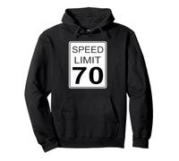 COOL Design Speed Limit 70! Pullover Hoodie