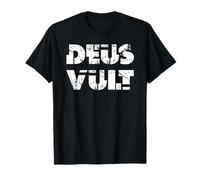 Cool Deus Vult God Wills It Meme Crusade T-Shirt T-Shirt