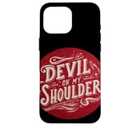 Cool Devil on my Shoulders Costume for Boys and Girls Case for iPhone 16 Pro Max