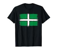 Cool Devon Flag in Vintage Style for Plymouth or Devon Pride T-Shirt
