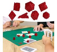 Cool Dice - Cheese Rolling Dice - 3D Printed Fun Toy for Math Learning Decision Making Classroom Travel Tabletop Party Family Night