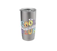 Cool Dietitians Club Nutritionist Practitioner Groovy Stainless Steel Insulated Tumbler