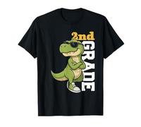 Cool Dinosaur 2nd Grade Back to School T-Shirt