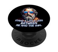 Cool Diogenes Quote - Funny Philosopher Joke - History Meme PopSockets Adhesive PopGrip