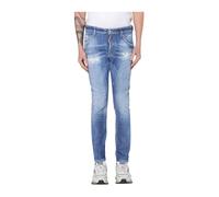 Cool Distressed Skater Jeans - male - Dsquared2 - Slim Fit Jeans - Blue - M - Jeans M