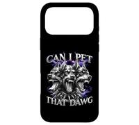 Cool Doberman Graphic Style. Can I Pet That Dawg Case for iPhone 17 Pro Max