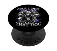 Cool Doberman Graphic Style. Can I Pet That Dog PopSockets Adhesive PopGrip