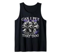 Cool Doberman Graphic Style. Can I Pet That Dog Tank Top