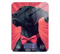 Cool Doberman Pinsche Dog Red Espresso food scale cute 11lb/0.18oz, 5kg/5g gram weight scale with 4 unit for Soap Making Keto Dieting (Batteries not Included)