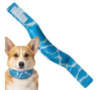 Cool Dog Collars - Heat Relief Puppy Neck Wrap, Breathable Adjustable Dog Neck Cooling Collar for Summer, Outdoor, Beach, Exercise Walking, Pet Cooling Accessory Use, 23.62 x 2.76 x 1.18 inches