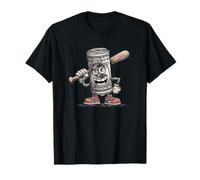 Cool Dollar Bill with Baseball Bat for Adults and Kids T-Shirt