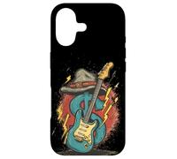 Cool Dollar Sign with Hat and Rock Guitar Costume Case for iPhone 17