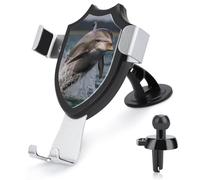Cool Dolphin Car Phone Mount Universal Auto Phone Holder Adjustable Cellphone Car Mount 360° Rotation, Dashboard & Windshield & Air Vent Strong Suction Cup Phone Stand Compatible with All Smartphones