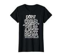 Cool Doris Saying Personalized Name Doris Value Graphic T-Shirt, Women, Black, XL