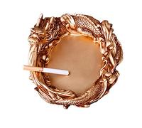Cool Dragon Ashtray Ashtrays Collections for Home Decoration Cute Christmas Gifts Gold