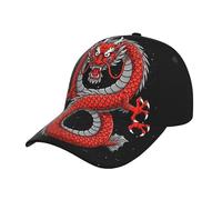 Cool Dragon Baseball Cap for Men Women Adjustable Trucker Hat for Running Sports Hiking Beach, Dragon-a5, One size