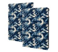 Cool Dragon Blue Print Compatible with ipad air 3rd Generation Case Cover, Tablet Cases Compatible with ipad Pro Case 10.5 Inch, Auto Wake/Sleep, Folio Stand