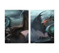 Cool Dragon Passport Card Holder Travel Passport Covers Case Pu Passport Book Cover Passport Wallet Cover Case Passport Protective Cover Unisex Passport Protector, style, 20.3x13.8cm