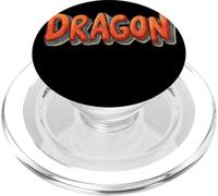 Cool Dragon Speech Emblem PopSockets PopGrip for MagSafe