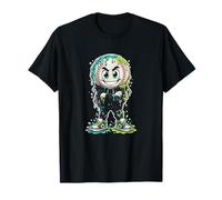 Cool drippeng Baseball Kid Graffiti Style Hero T-Shirt