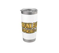Cool Drunk Night Costume with Funny Speech Stainless Steel Insulated Tumbler