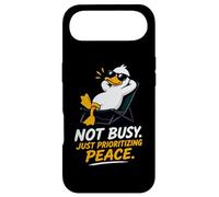 Cool Duck Not Busy Just Prioritizing Peace Case for iPhone Air