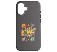 Cool E=MC2 Fun Comic STEM Team Teacher Learn Geek Tech Camp Case for iPhone 16