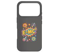 Cool E=MC2 Fun Comic STEM Team Teacher Learn Geek Tech Camp Case for iPhone 17 Pro