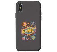 Cool E=MC2 Fun Comic STEM Team Teacher Learn Geek Tech Camp Case for iPhone X/XS