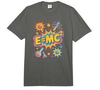 Cool E=MC2 Fun Comic STEM Team Teacher Learn Geek Tech Camp Comfort Colors Adult Heavyweight T-Shirt
