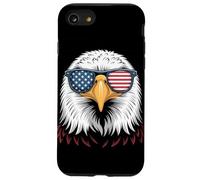 Cool Eagle Face Independence Day 4th of July Animal Lover Case for iPhone SE (2020) / 7/8