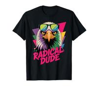 Cool Eagle Radical Dude Vintage Vaporwave Nostalgia T-Shirt