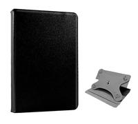 Cool Ebook/Tablet 8 Inch Smooth Black Rotating Case