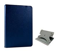 Cool Ebook/Tablet Case 7 Inches Imitation Leather Blue Rotating