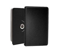 Cool Ebook/Tablet Case 9.7-10 inch Smooth Black Rotating (Panoramic)