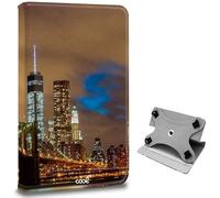 Cool Ebook/Tablet Universal 9.7-11 inch Skyline Leatherette (Panorama) Case