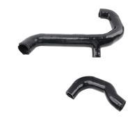 Cool Engine Inlet Intake Pipe Dual Cone Air Filter For BMW N54 3.0L 07-13 | Crankcase ventilation hose valve kit; automotive intercooler hot end hose(Only the silicone)