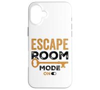Cool Escape Room Game Design for Escape Room Player Case for iPhone 16 Plus