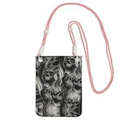 Cool Evil Skull A Large Capacity Crossbody Phone Case For Worry Free Travel