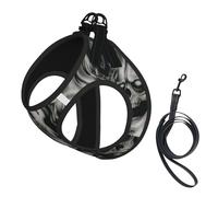Cool Evil Skull Compact Pet Suspender Vest-The Perfect Small Pet For A Comfortable Walk
