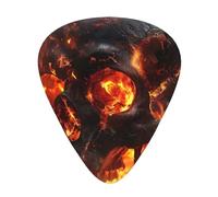 Cool Evil Skull - Guitar Picks-12 Pack Includes Thin, Medium & Heavy Gauges, Best Gift for Guitar Lovers