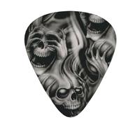 Cool Evil Skull High-Quality, Wear-Resistant And Tough Guitar Picks Give You A Different Musical Experience