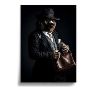 Cool Factory A3 City Poster 250 Grit Paper Photo for Living Room and Bedroom Large Selection of Designs Perfect Gift Idea Bear