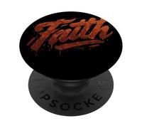 Cool Faith Statement Costume PopSockets Adhesive PopGrip