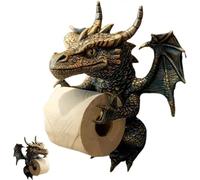 Cool Fantasy Dragon Tissue Roll Dispenser,Funny Toilet Paper Roll Holder, Cute & Cool Fantasy Dragon Tissue Roll Dispenser, Cool Magic Tissue Box Baby Toy Dinosau，for Home Decor