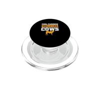 Cool Farmers Smells Like Cows A Cattle Rancher Dairy Farmer PopSockets PopGrip for MagSafe